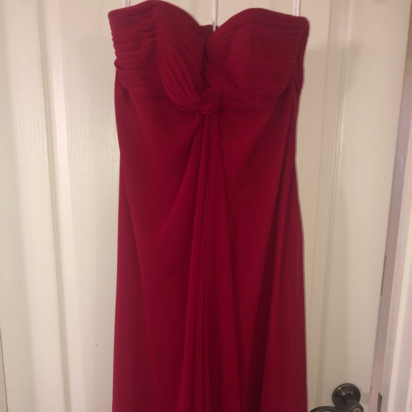 candy apple red dress